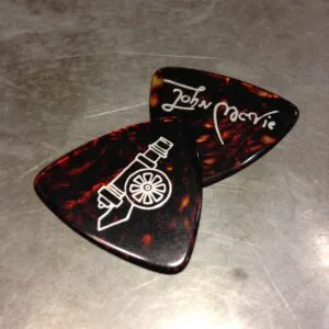 John McVie’s signature bass guitar picks