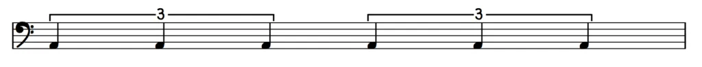 quarter-note triplet